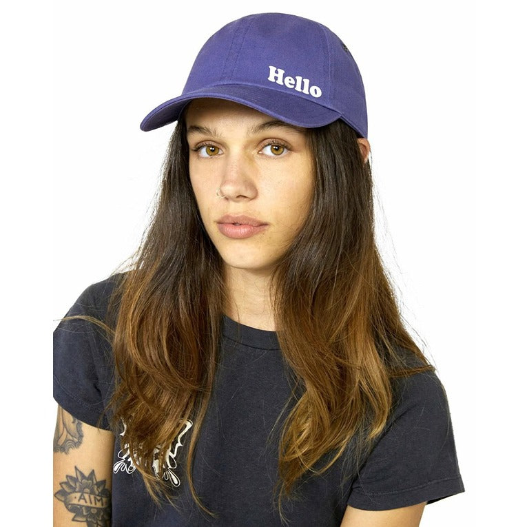 Classy Plain Printed Unisex Cap – Blue (KK-2263429)