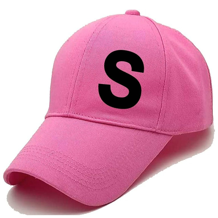 Unisex Plain S Printed Cotton Cap – Pink (KK-2215782)
