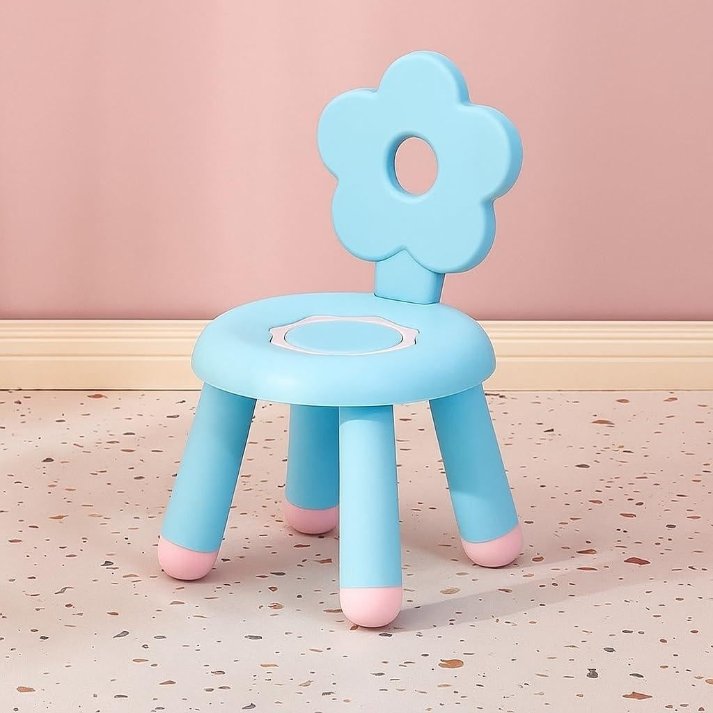 Flower Shaped Plastic Kids Chair