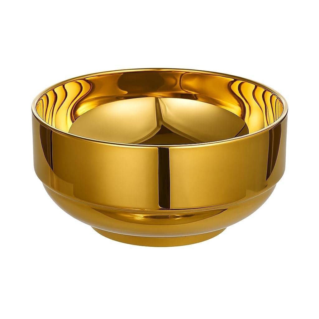 Upgrade your kitchen with this premium stainless steel serving bowl set, designed to offer maximum durability, convenience and elegance for everyday use. Made with high-quality food-grade stainless st