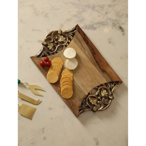 Buy Antique Gold Wood Kitchenware