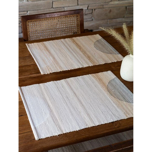 Buy Beige Brown Banana Fibre Table Runner