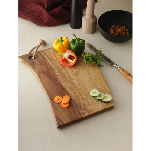 Buy Beige Brown Mango Wood Solid Cheese Boards