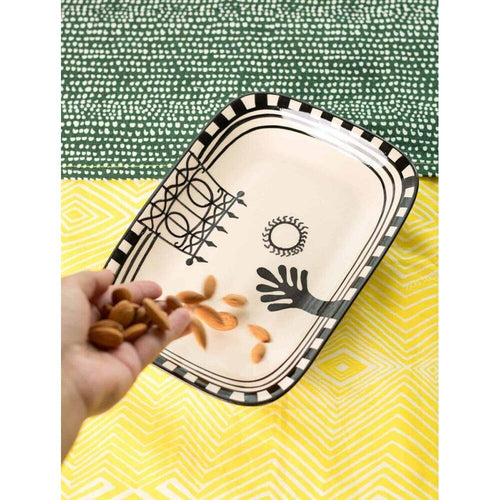 Buy Black Ceramic Tray/Platter