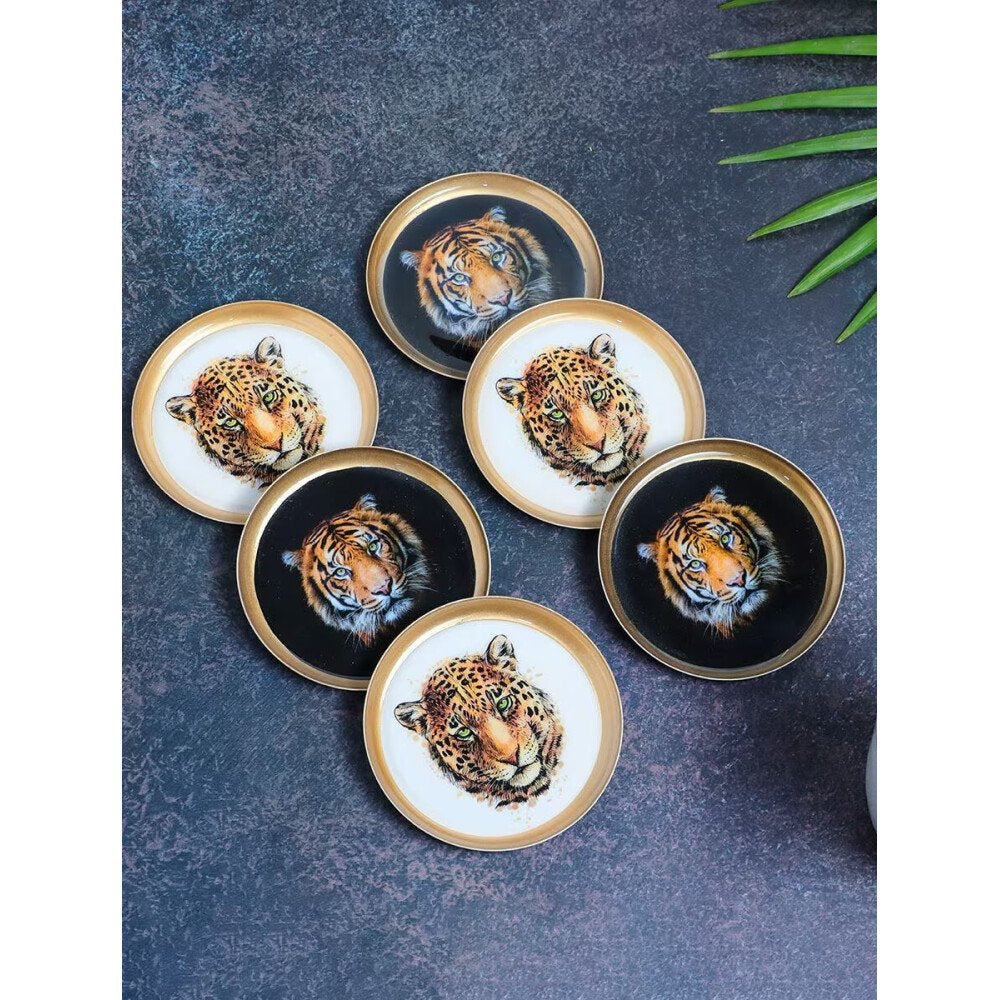 Buy Black Iron Hand Crafted Coaster & Trivet