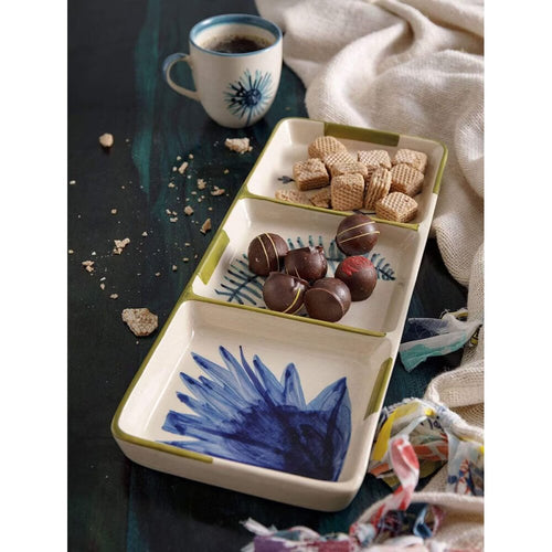 Buy Blue Hand Crafted Ceramic Kitchenware