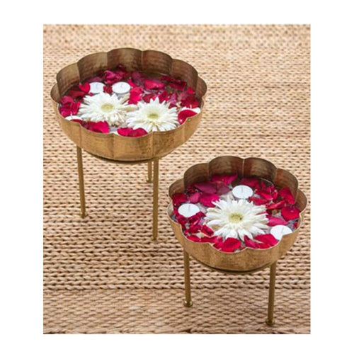 Buy Brass Hand Crafted Brass Carved Bowls