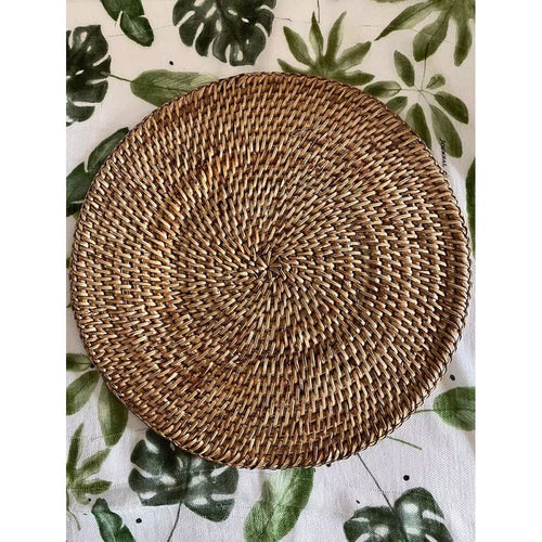 Buy Brown Bamboo Self Design Mats