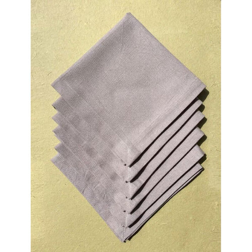 Buy Brown Cotton Table Napkins