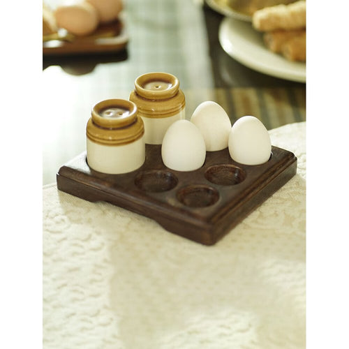 Buy Brown Mango Wood Printed Tray/Platter