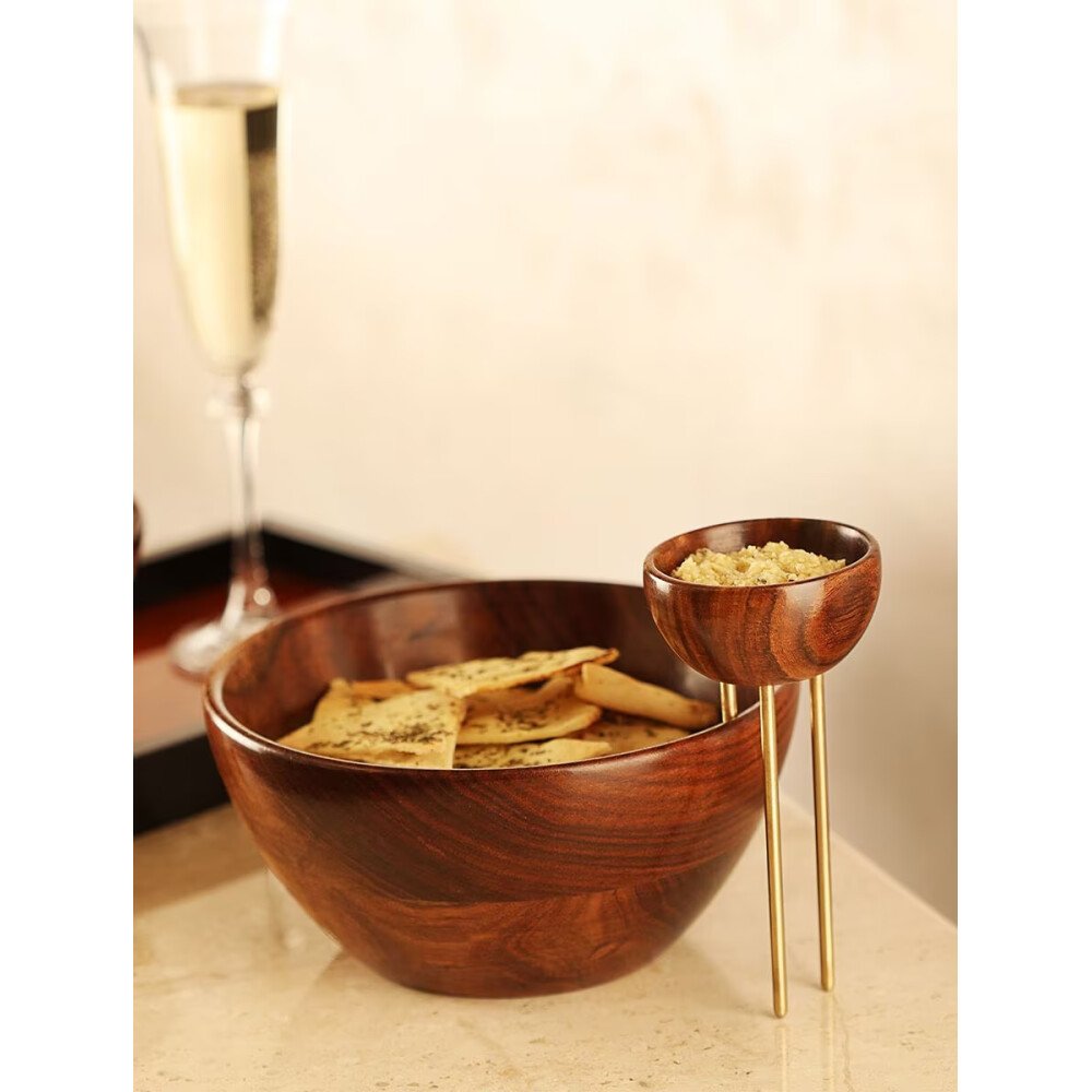 Buy Brown Wood Bowls