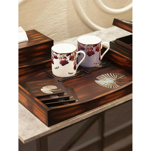 Buy Brown Wood Coasters/ Trivets