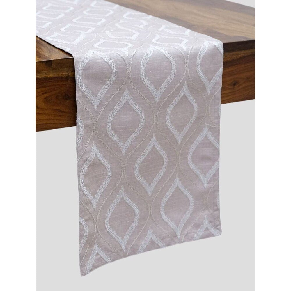 Buy Dusty Pink Cotton Printed Table Napkins