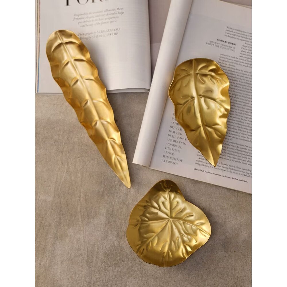 Buy Gold Brass Beaten Plates