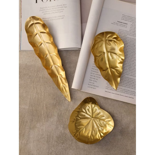 Buy Gold Brass Beaten Plates