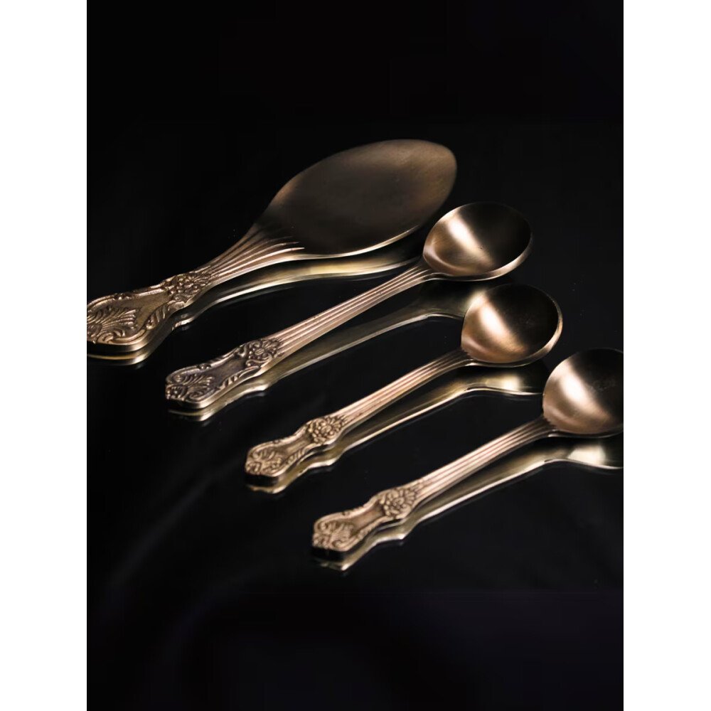 Buy Gold Brass Cutlery