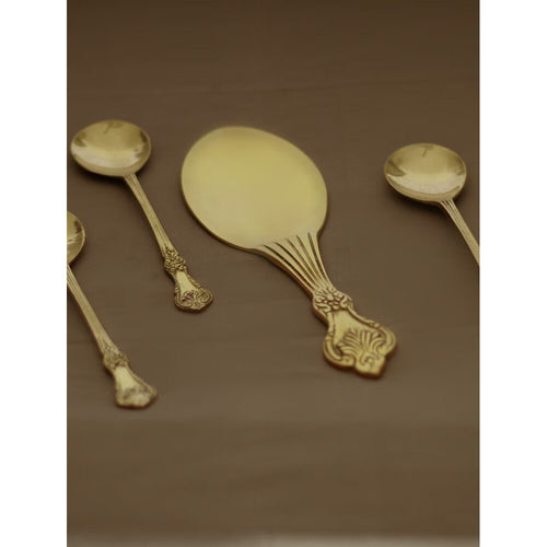 Buy Gold Brass Cutlery