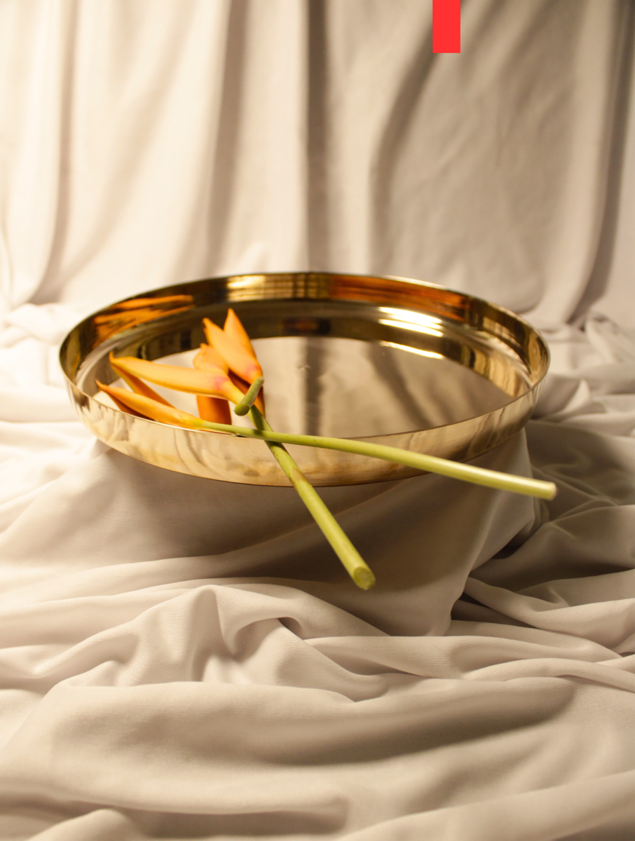 Buy Gold Bronze Hand Crafted Plates