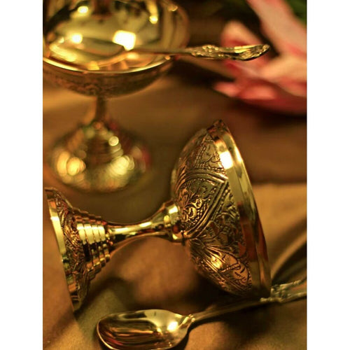 Buy Gold Hand Crafted Brass Coffee Filter