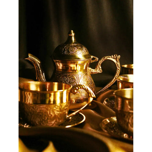 Buy Gold Hand Crafted Brass Cup