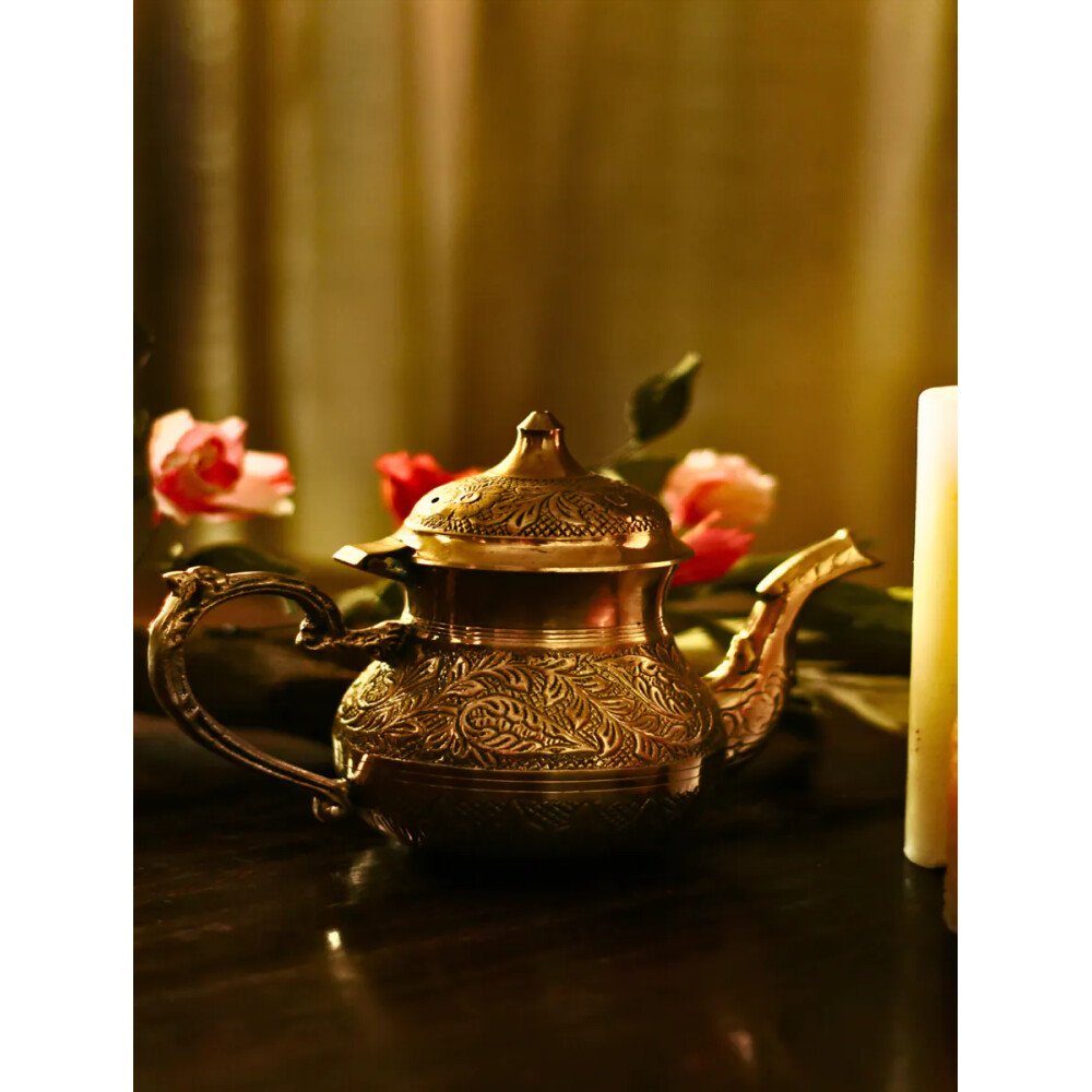 Buy Gold Hand Crafted Brass Cup