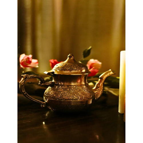 Buy Gold Hand Crafted Brass Cup