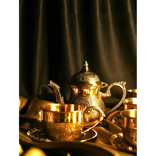 Buy Gold Hand Crafted Brass Cup