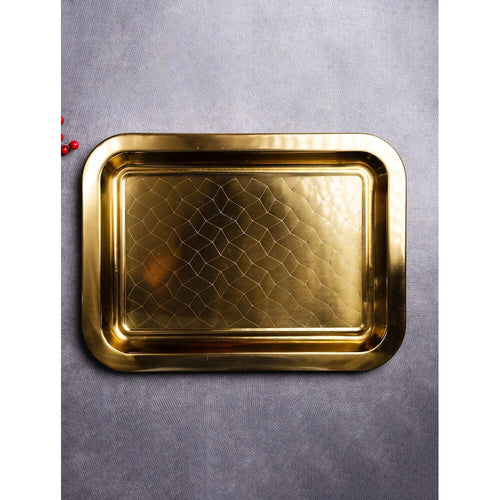 Buy Gold Metal Tray/Platter