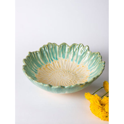 Buy Green Hand Crafted Stoneware Bowls