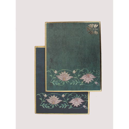Buy Green Wood Printed Coaster & Trivet