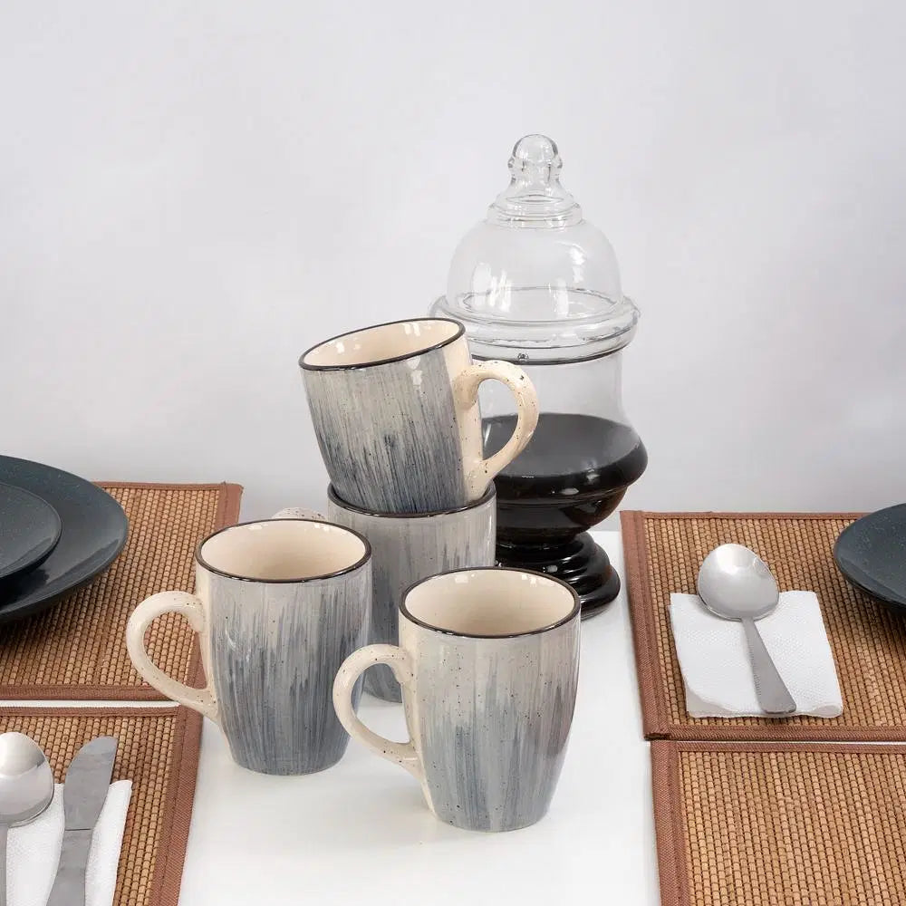 Buy Grey Sky Set of 4 Mugs