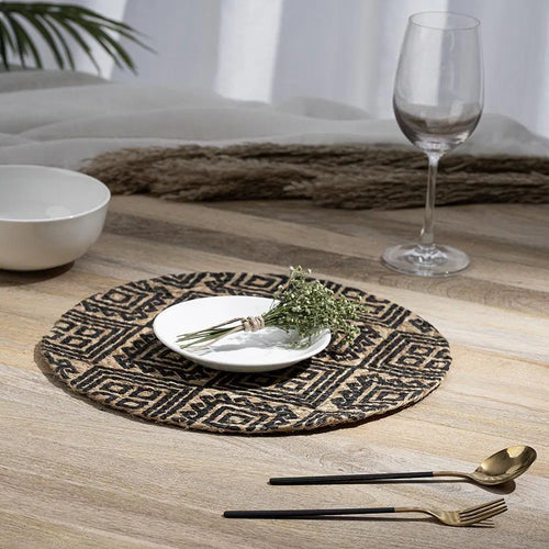 Buy Mexico, Round Jute Dining Table Placemat – Set 4