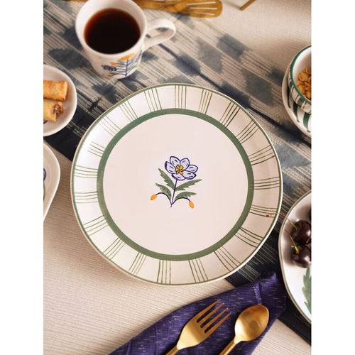 Buy Multicolour Ceramic Hand Painted Plates