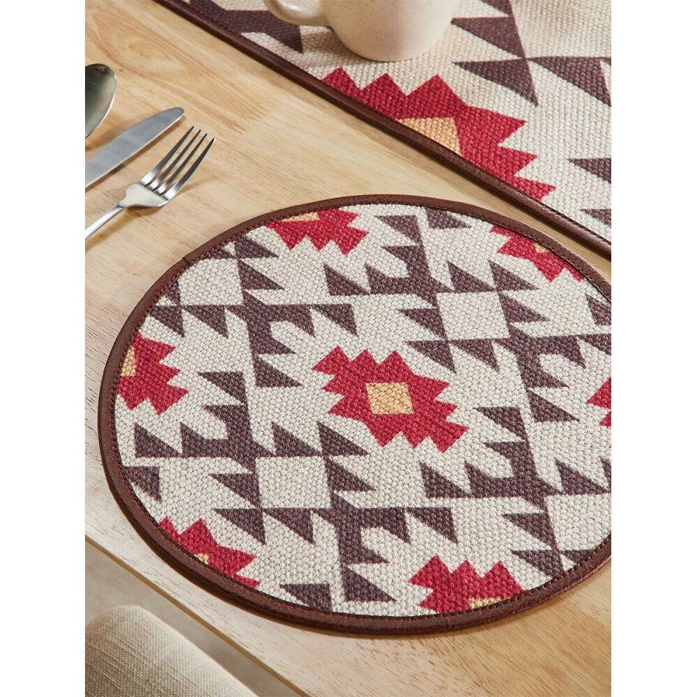 Buy Multicolour Cotton Printed Mats