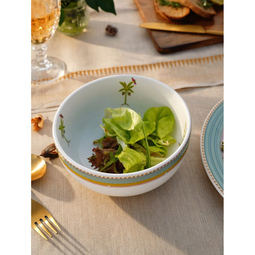 Buy Multicolour Hand Crafted Porcelain Printed Bowls