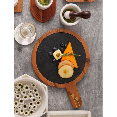 Buy Multicolour Marble Cheese Boards