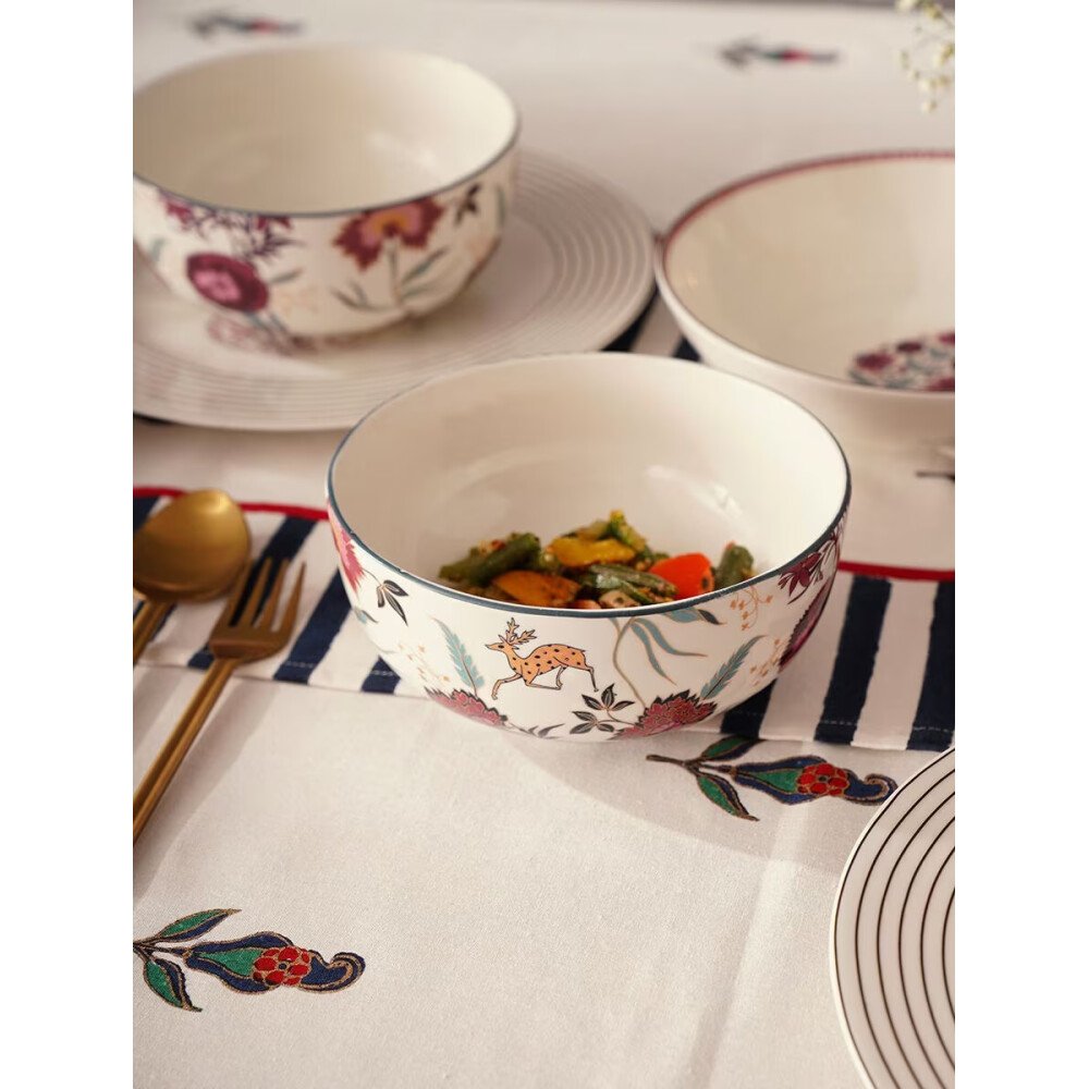 Buy Multicolour Porcelain Bowls