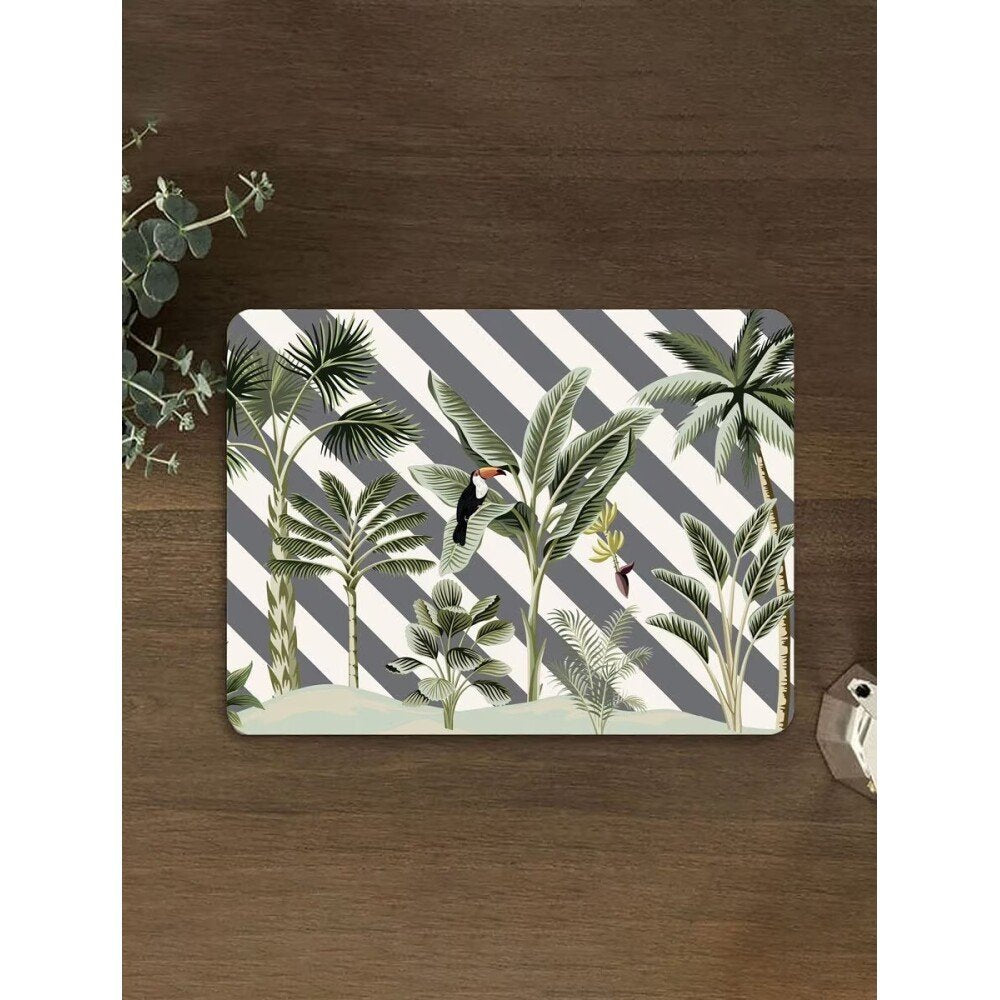 Buy Multicolour Rectangle MDF Printed Mats