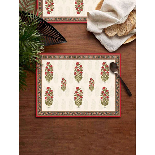 Buy Multicolour Rectangle MDF Printed Mats