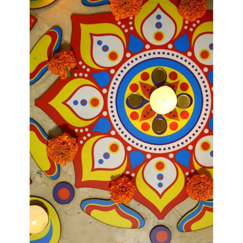 Buy Multicolour Wood Mats