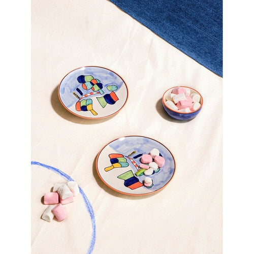 Buy Mustard Yellow Ceramic Hand Crafted Plates