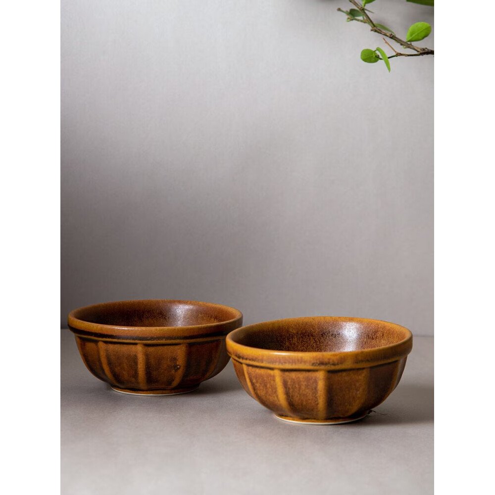 Buy Mustard Yellow Hand Crafted Stoneware Bowls