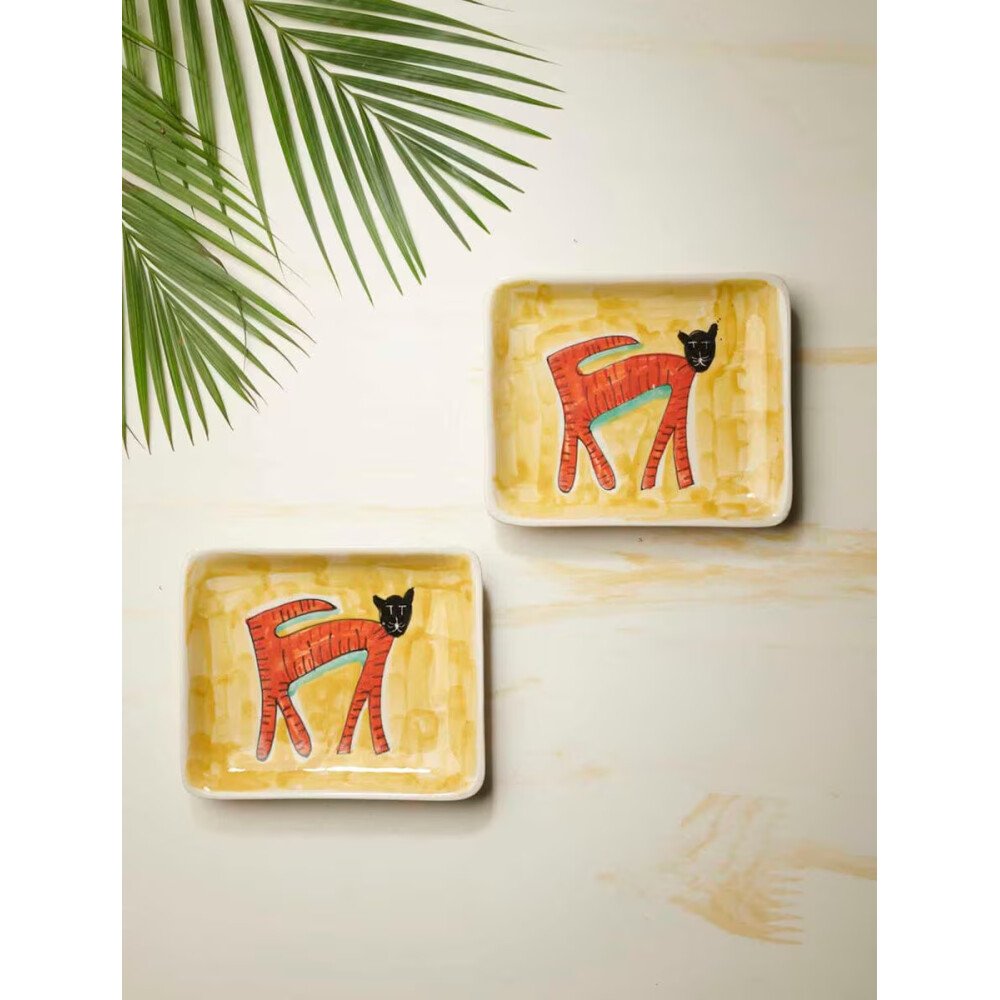 Buy Orange Ceramic Tray/Platter