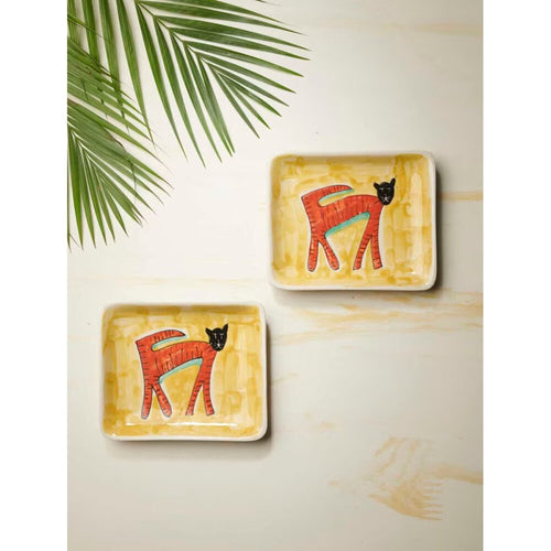 Buy Orange Ceramic Tray/Platter