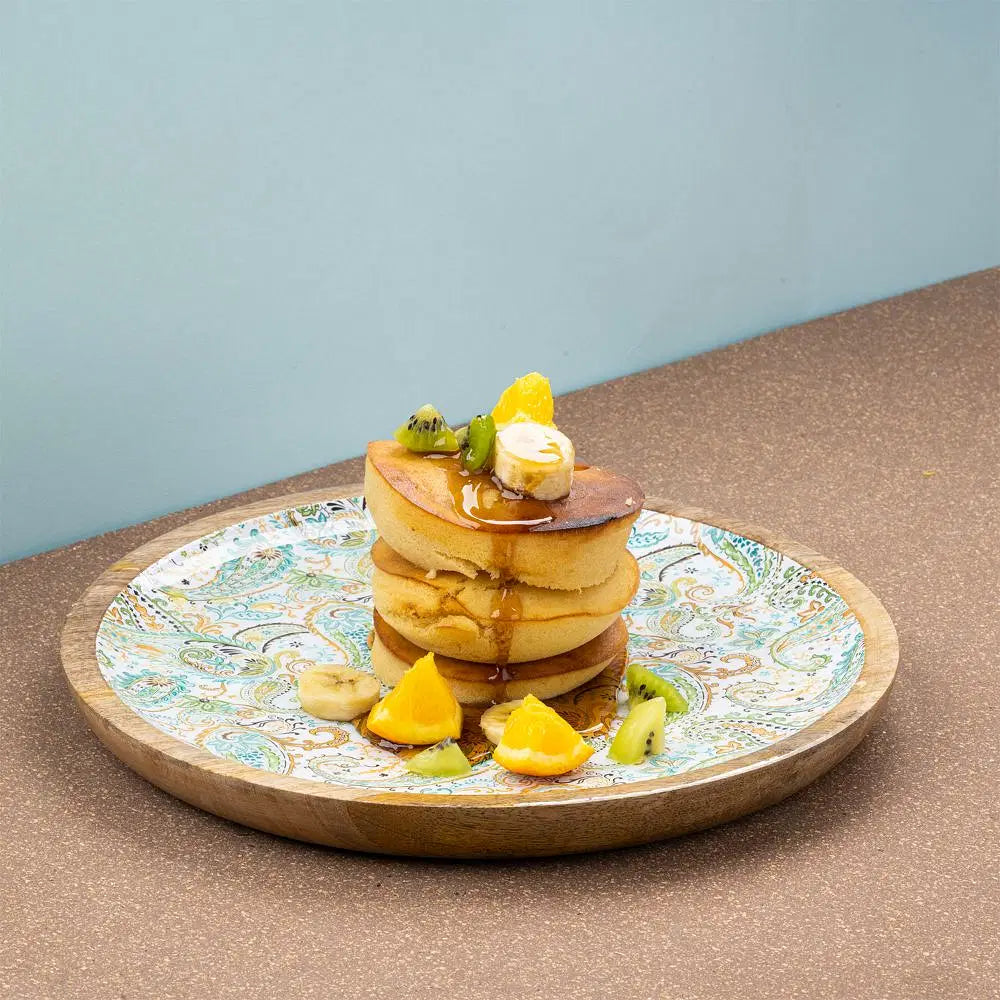 Buy Pasankalla Round Platter – Paisly
