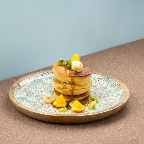 Buy Pasankalla Round Platter – Paisly