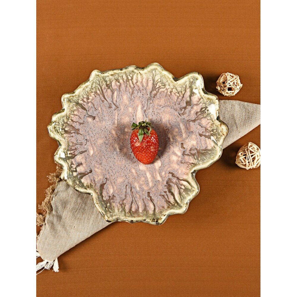 Buy Pink Ceramic Solid Bowls