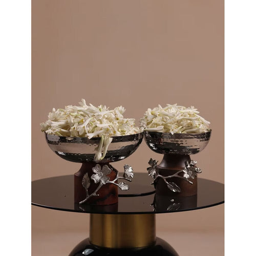 Buy Silver Hand Crafted Stainless Steel Bowls