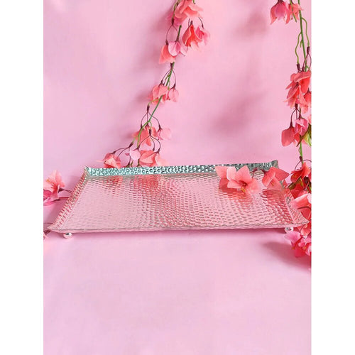 Buy Silver Silver Table Top Tray/Platter