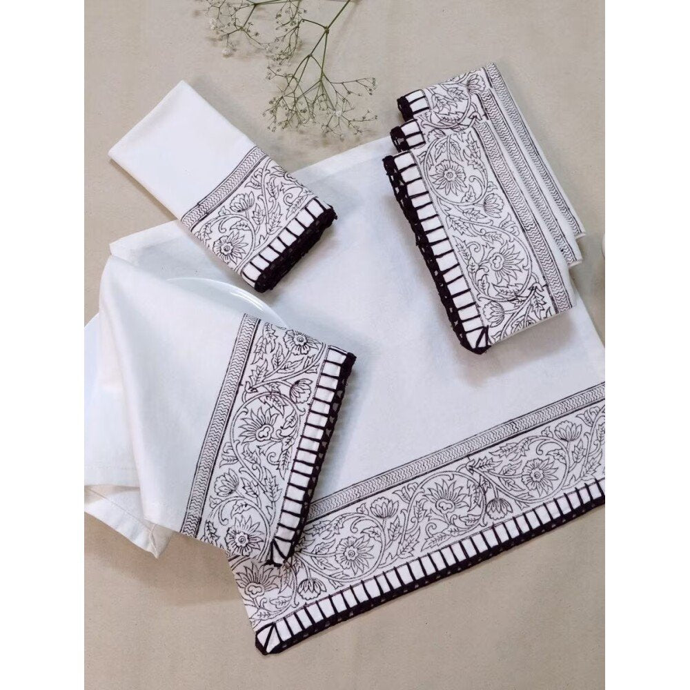 Buy White Table Napkins